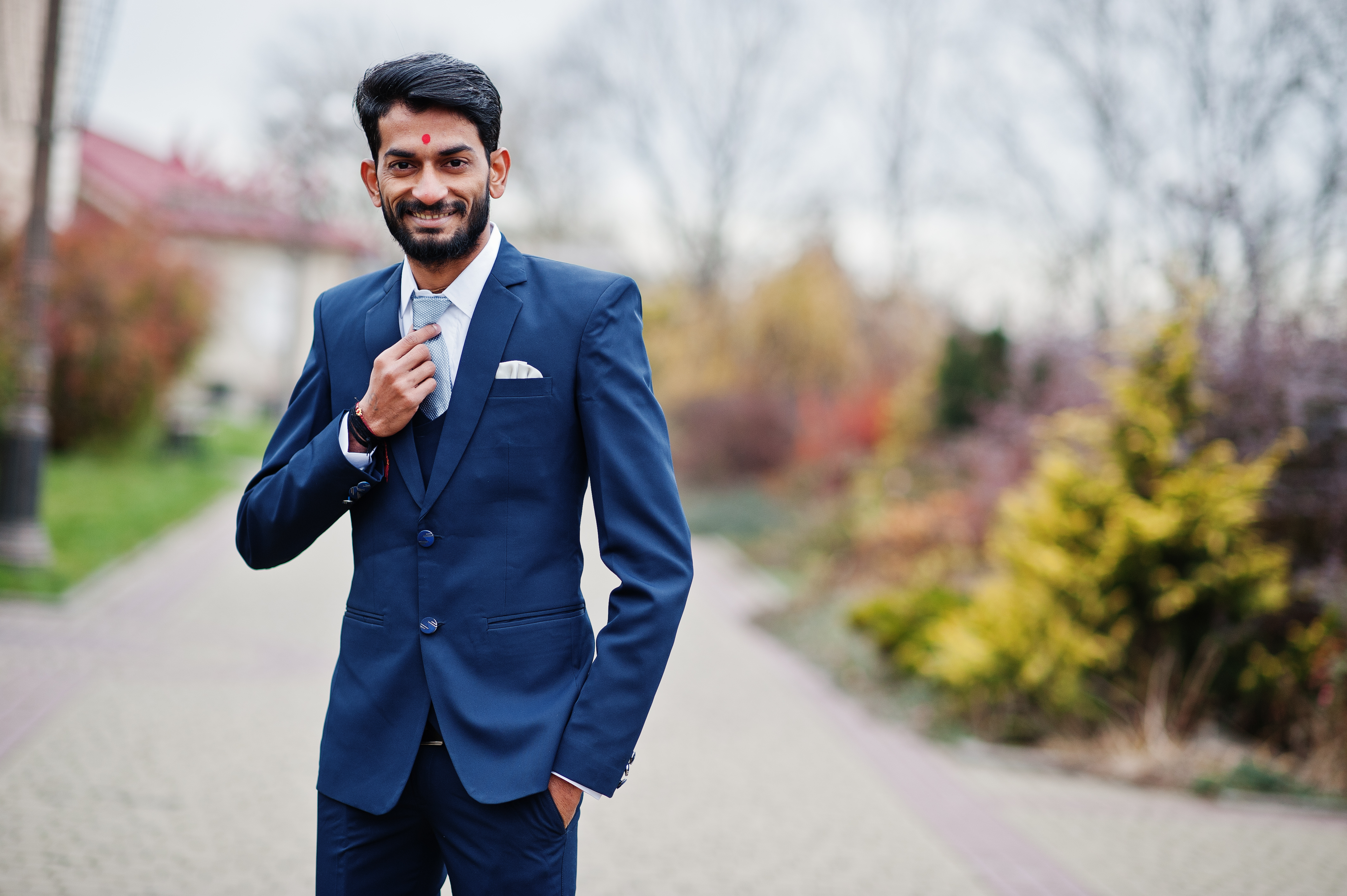 Stylish indian man